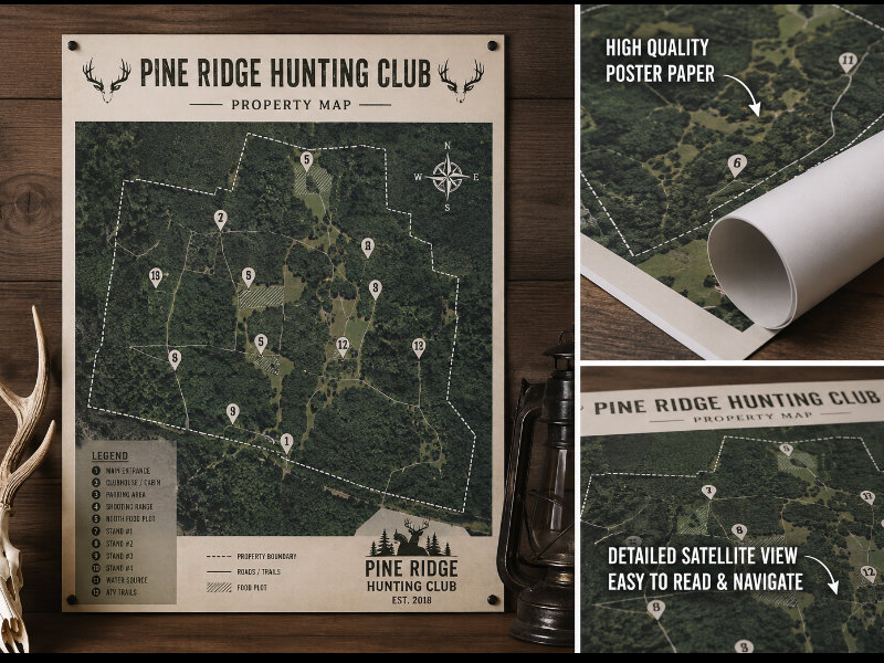 Custom Poster Maps