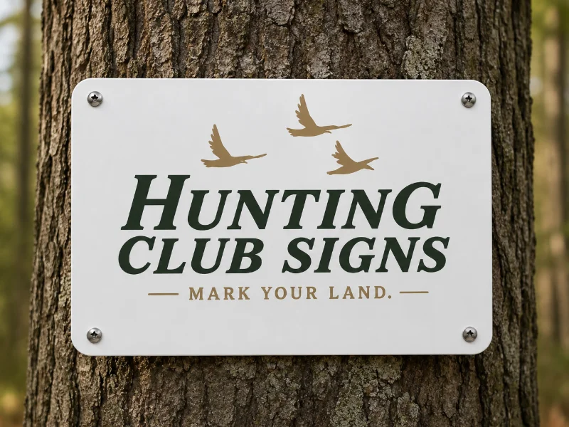 .040 Aluminum Signs