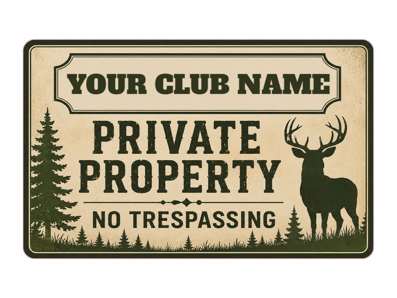 Custom Private Property Signs